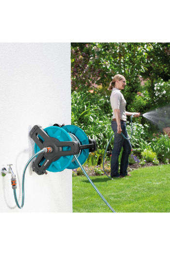 Gardena Wall-Fix Classic Hose Reel Set Multicolor 20m