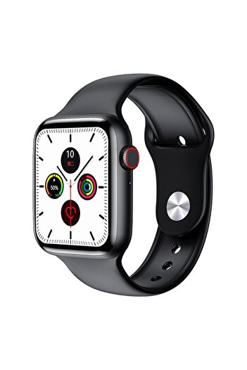 WIWU Sports Smartwatch, Black, SW01BLK Multi-Sport Modes & Touchscreen Display