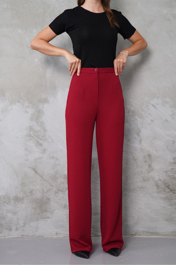 macharel jeans Women's New Season High Waist Classic Trousers-