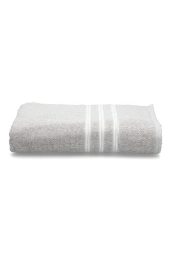 Cannon Melange Highly Absorbent and Quick Drying Face Towel Grey 50 x 100cm