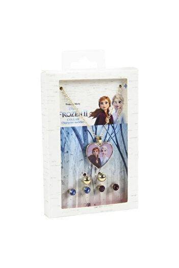 Frozen Necklace and Earrings Set 71365, Metal, Gold