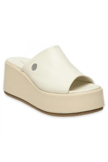 Mammamia D25Yt-1565Z Daily Cream Women's Slippers