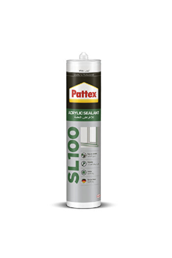 Pattex High-Quality Silicone Acrylic Sealant White 280ml