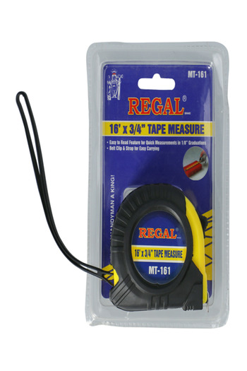 Regal Tools Handyman Measuring Tape with Belt Clip and Strap