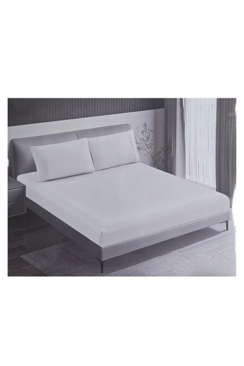 smart home 2-piece fitted sheet set - single sheet 200x120+30 cm + pillowcase 50x75