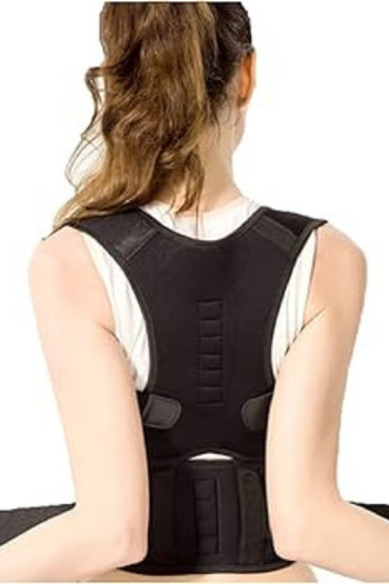 Overbazaar Magnetic Upright Posture Corset – Back and Lumbar Supported, Posture Support Corset