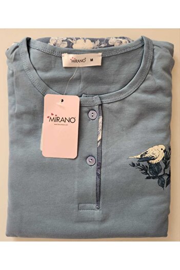 Mirano Set pijamale de damă cu mâneci lungi cu modele florale 6018