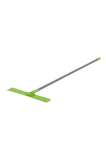 Scotch Brite All Purpose Cleaning Floor Squeegee with Stick and Refill Silver and Green 40cm