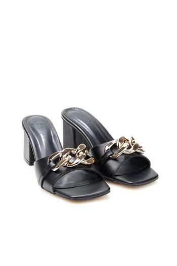 PİSAGOR Pythagoras Ps-32460 6 cm Heeled Women's Slippers