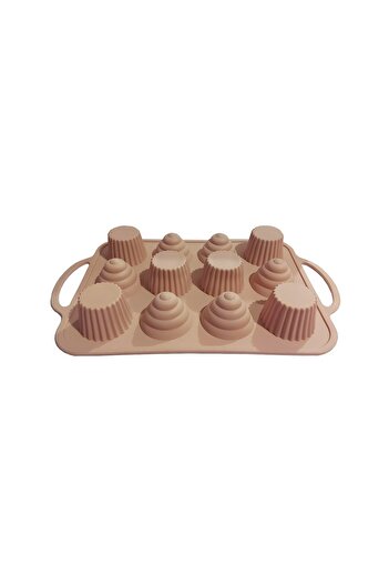 BV Silicone tray, 12 cavities, 37 cm, CooKstyle, 131COF