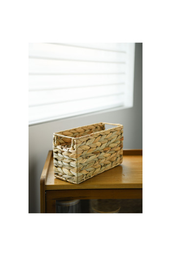 HONEYBEE Space-Saving Durable Lightweight Storage Basket Brown