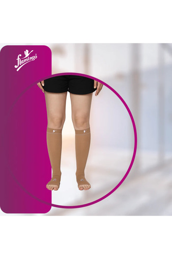 Flamingo Medical Compression Stockings Below Knee Class- I Small (S)