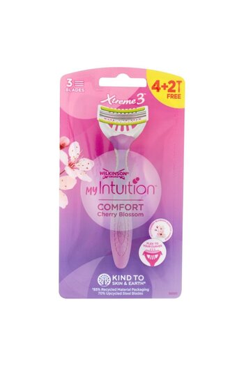 Wilkinson Set 6 razors, Wilkinson, My Intuition Xtreme 3 Cherry Blossom, Pink