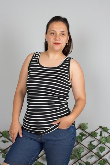 Truva XXL Indispensable in the Summer! Plus Size Camisole Sleeveless Blouse
