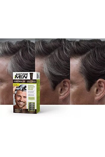 Just For Men Gradual Color Shampoo Control GX + American Crew Daily Moisturizing Conditioner