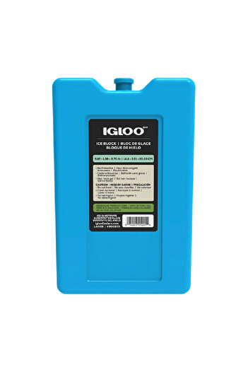 IGLOO MaxCold Re-Freezable Reusable Non-Toxic Cooler Ice Block Blue Large