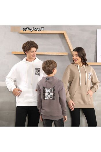ALANAQA Unisex Oversized Hoodie Winter Pullover