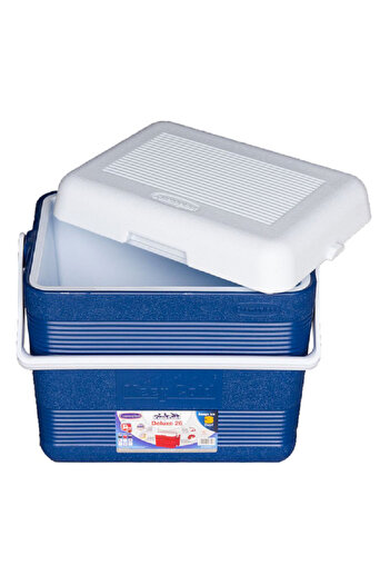 Cosmoplast Keep Cold Deluxe Ice Chest Blue 26 Liter
