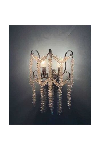 Jiju Modern Crystal Wall Lamp 2xE14