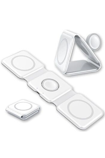 Generic 3 in 1 Magnetic Wireless Charger