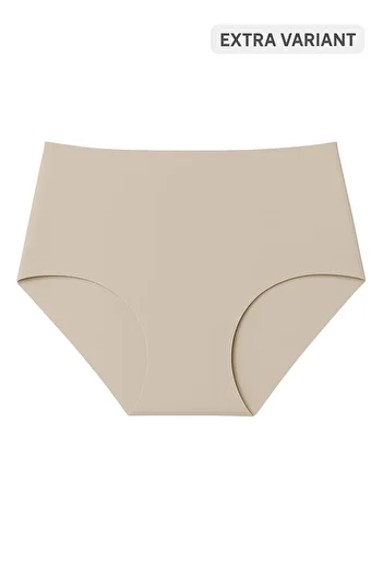 Adeniz Pack of 5 Extra High Waist Laser Cut Bikini Panties – No Marks, Seamless, Flexible