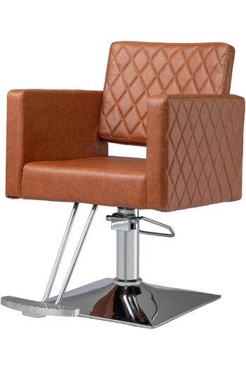 sharpdo Salon Chair for Hair Stylist Wide Seat, Hydraulic Barber Chair with Aluminium Alloy Footrest