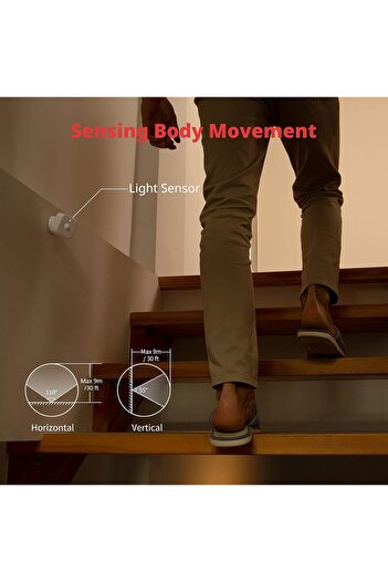 Generic Motion Sensor | Light Sensor, Customizable Sensitivity, Long Battery Life