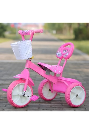 rexa 3-Wheel Pedal Tricycle for Kids – Sturdy Ride-On Toy for Babies & Toddlers