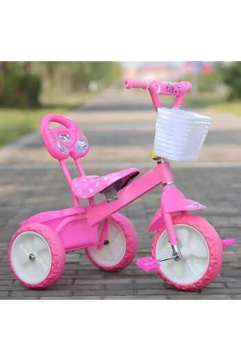 rexa 3-Wheel Pedal Tricycle for Kids – Sturdy Ride-On Toy for Babies & Toddlers