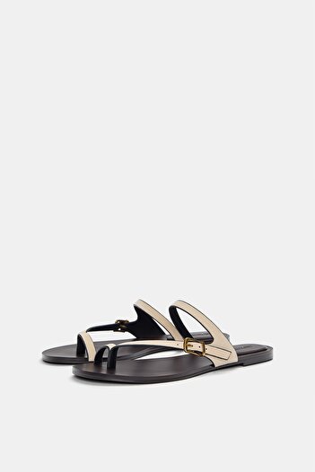 Pull & Bear Düz bantlı sandalet
