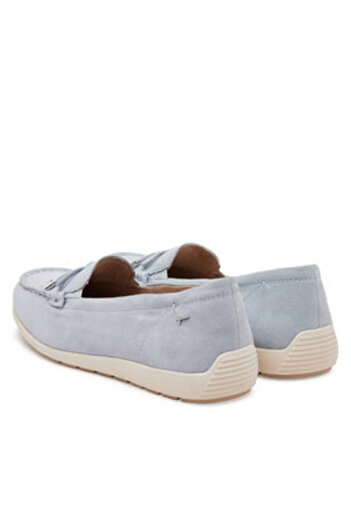 Tamaris Mocasini albaștri pentru femei TAMARIS COMFORT-8-84600-44 836 SKY SUEDE