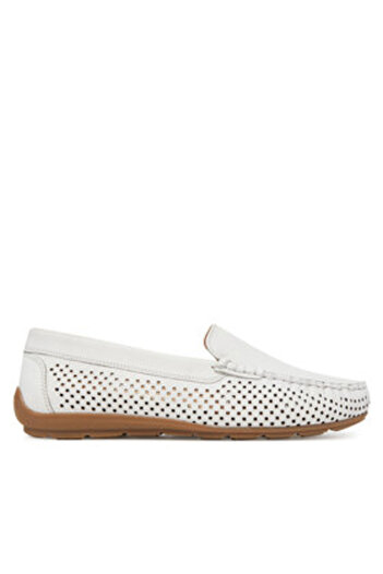 ARA Women's Moccasins white ARA-12-19222-04 WHITE