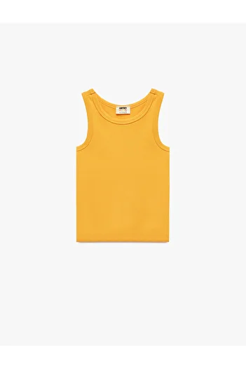 Koton Cotton Crew Neck Sleeveless Camisole Basic Undershirt