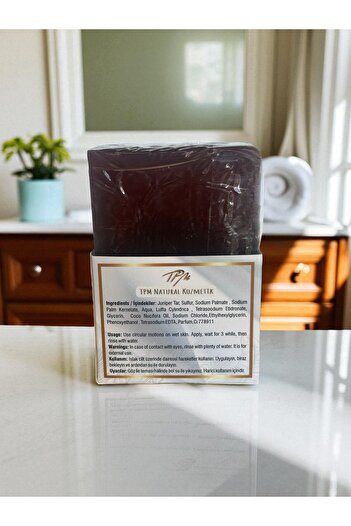 Tpm Boxed Cedar Soap Hand Made Vegan 150 Gr