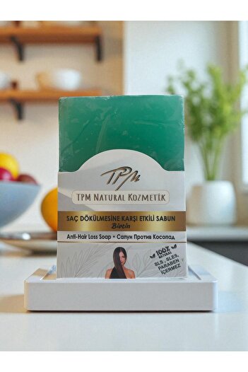 Tpm Boxed Soap Effective Against Hair Loss Hand Made Vegan 150 Gr