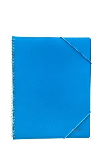 FixPoint Spiral Presentation File 40 Sheets (Mixed Color)
