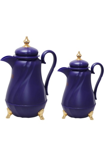 rexa Purple Thermos Set – Stylish Insulated Flask & Cup Set for Hot and Cold Drinks
