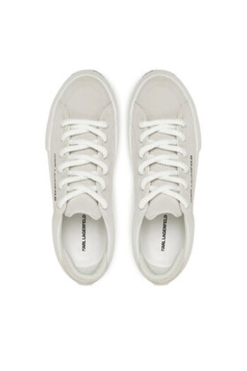 Karl Lagerfeld Men's Sneakers gray KARL LAGERFELD-KL50722 5LL LIGHT GREY SUEDE