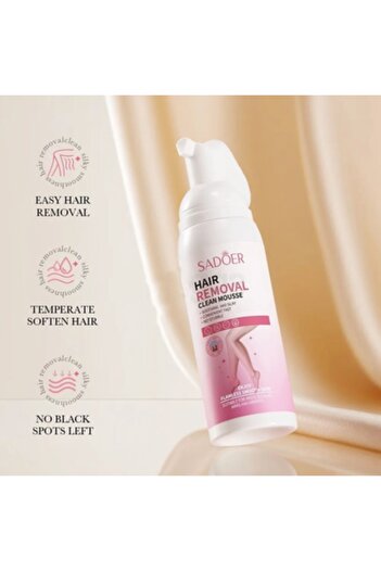 SADOER Sadur Hair Removal Cleansing Mousse Creams, Underarms, Arms, Legs, Body, 100ml
