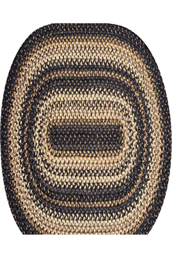 Alsaqer Premium Heavy-Duty Oval Door Mat 50x80cm | Padded Nylon Mat | Assorted Stylish Designs