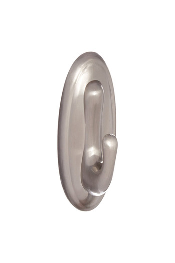 COMMAND 3M Hook Brushed Nickel Medium