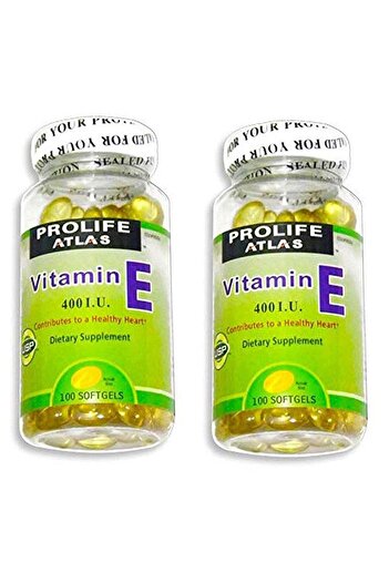 PROLİFE Prolife Atlas Vitamin E 400i.u. By Top Choice