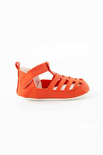 yummy kids Non-Slip Sole First Step Velcro Comfortable Girl Sandals Booties