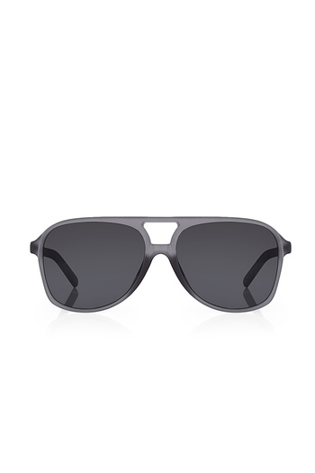 Kinary Unisex Retro Sunglasses Smoked Matte 1041