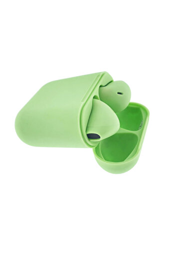 OEM Căști Bluetooth wireless v.5.0, inPods 12 Simple, control tactil, carcasă de încărcare, verde