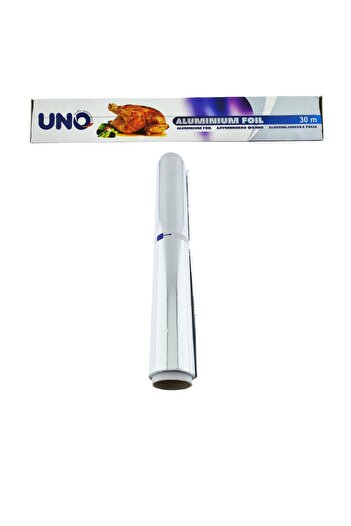 Uno UNO aluminum foil roll, 30CM X 30M, for food and general use