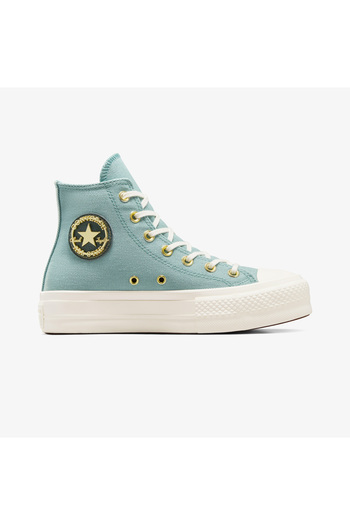Converse Γυναικεία αθλητικά παπούτσια με μπλε πλατφόρμα Chuck Taylor All Star Lift