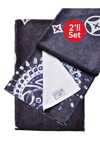 AİRYCOT Beach Towel Paislay Men Set of 2