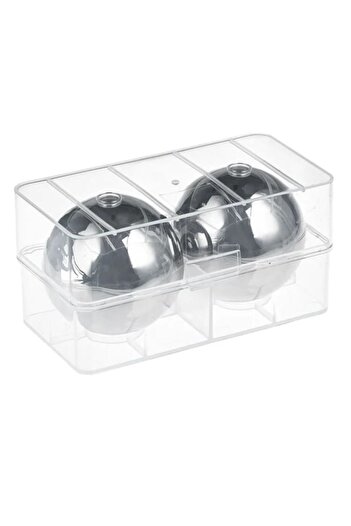 OEM Set Cuburi de Gheata Reutilizabile din Otel Inoxidabil Sfera Ø5.5cm - 2buc