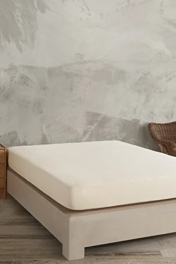 Macas Home Pure Natural 100% Cotton Washable Single Fitted Sheet 120*200